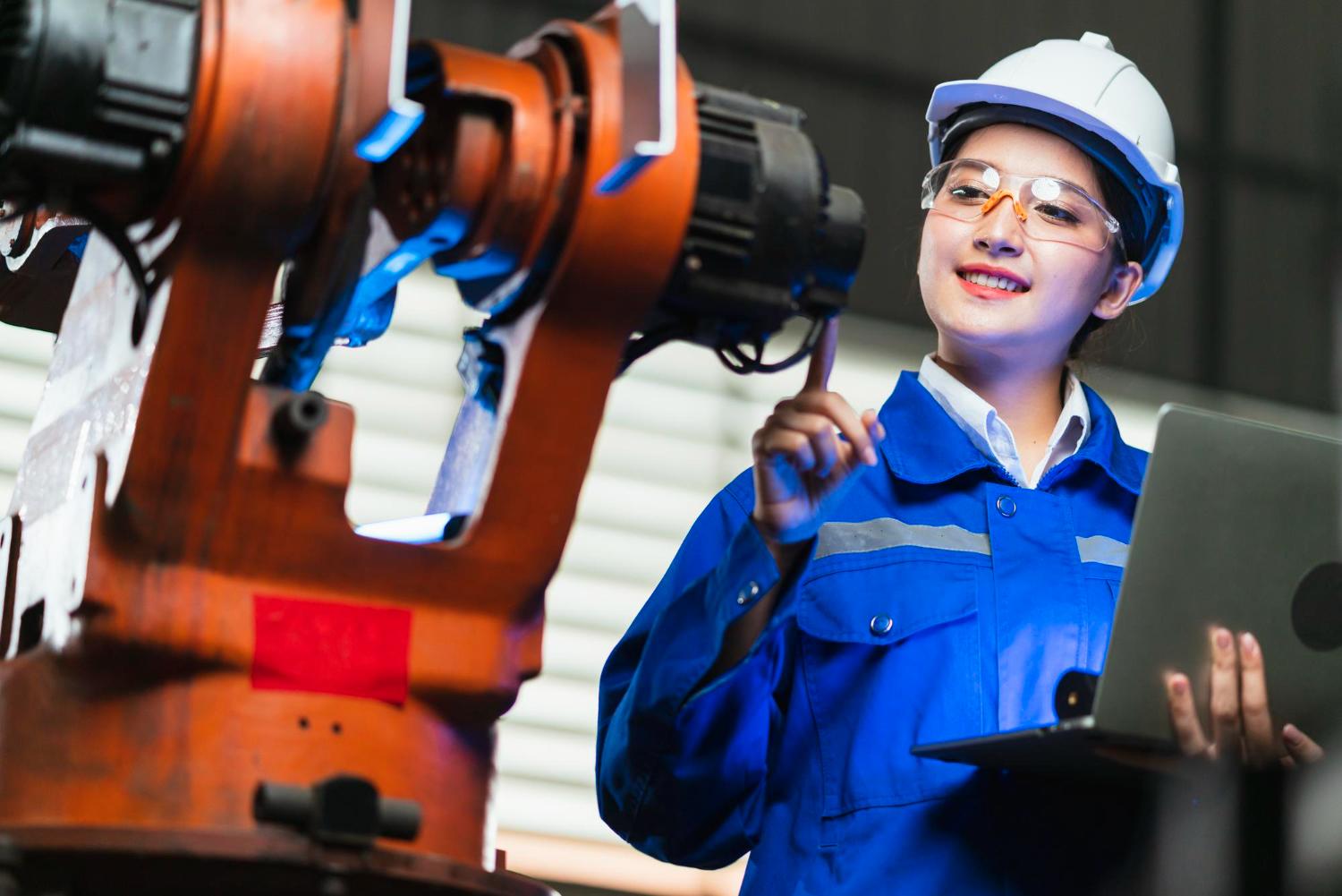 Manufacturing project illustration